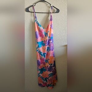Floral Multicolor Maxi Dress